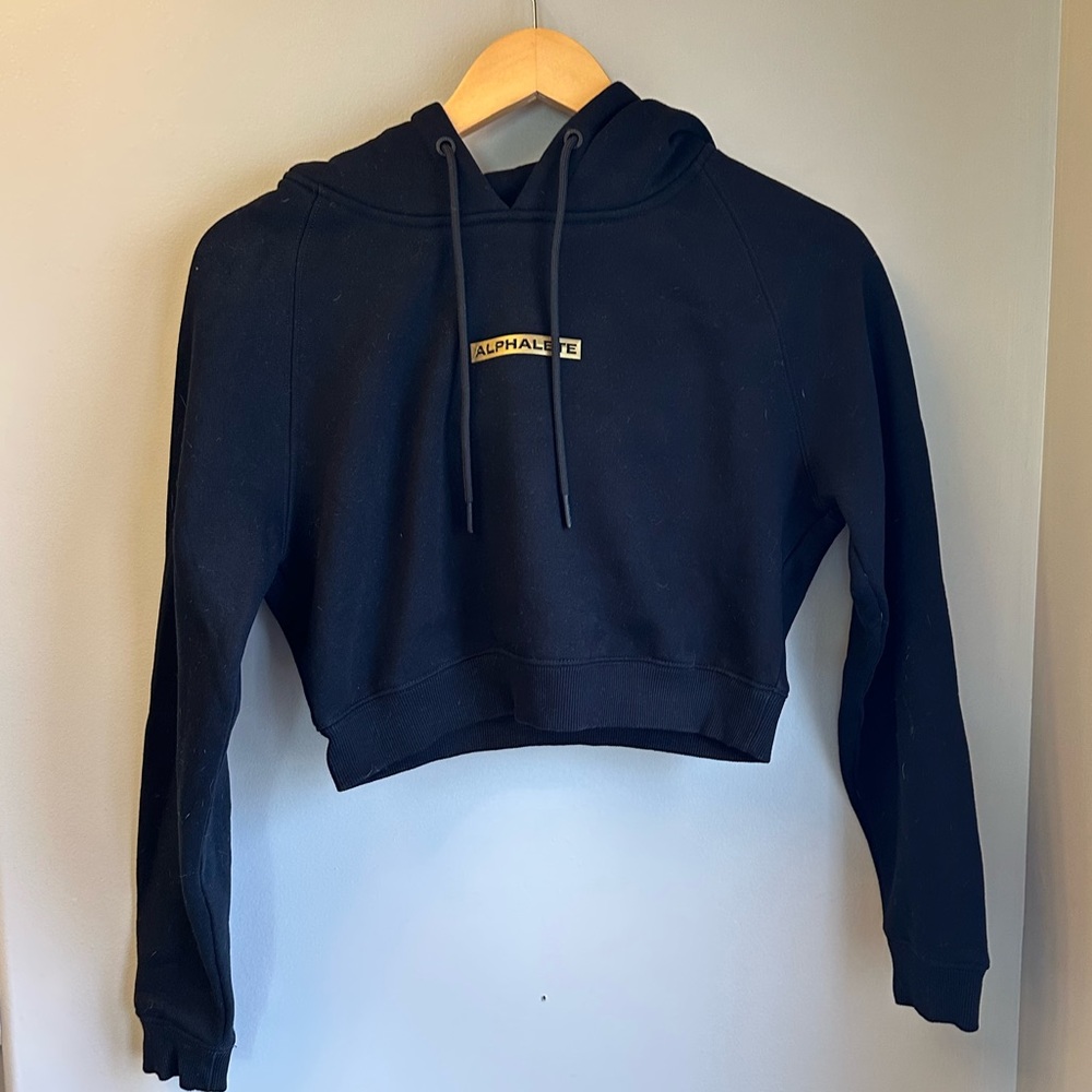 Alphalete Cropped Hoodie - S